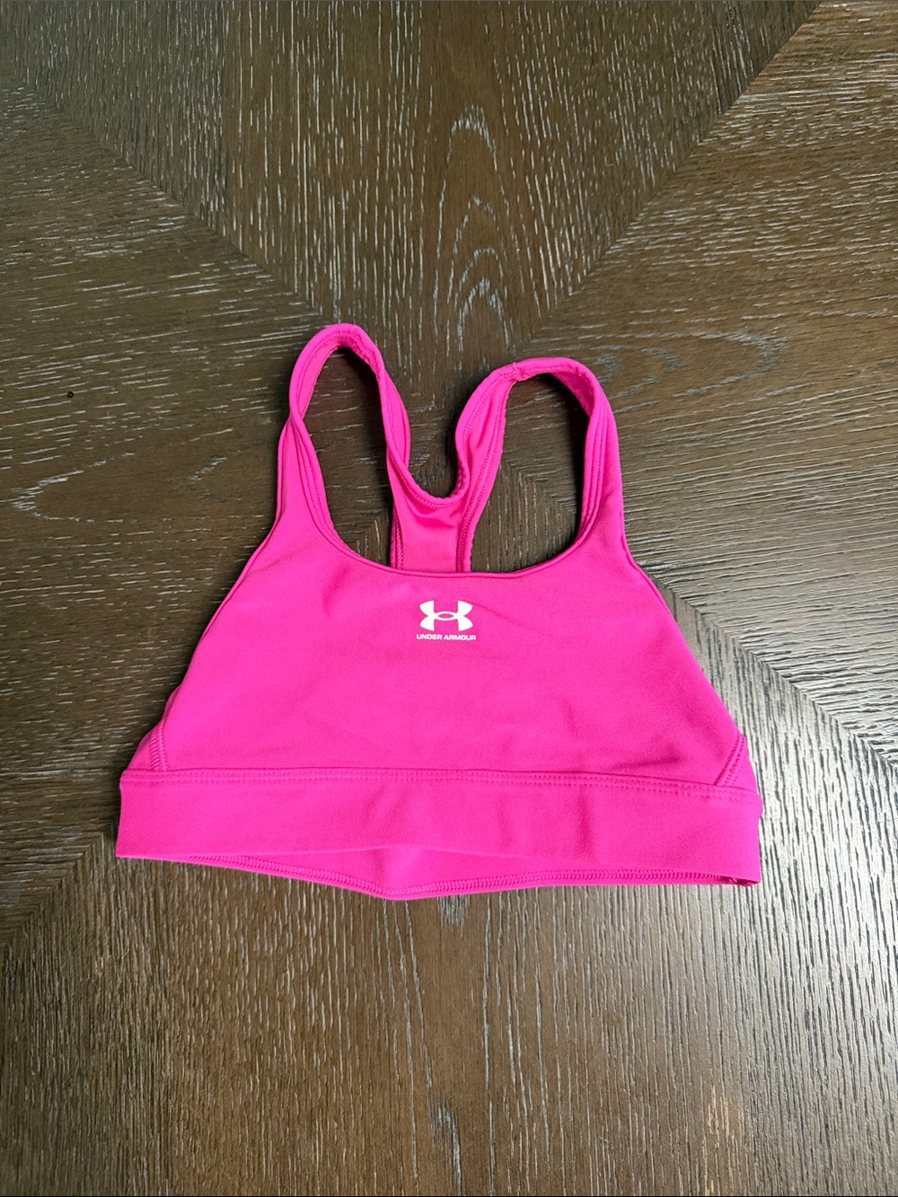 Under Armour Hot Pink Racerback Sports Bra